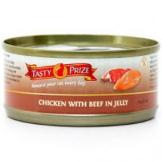 Tasty Prize Chicken with Beef in Jelly 雞伴牛肉  70g